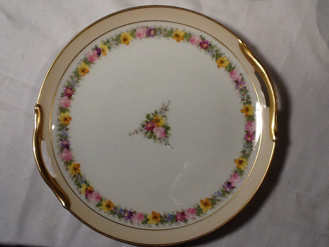 Japanese Export Cake plate